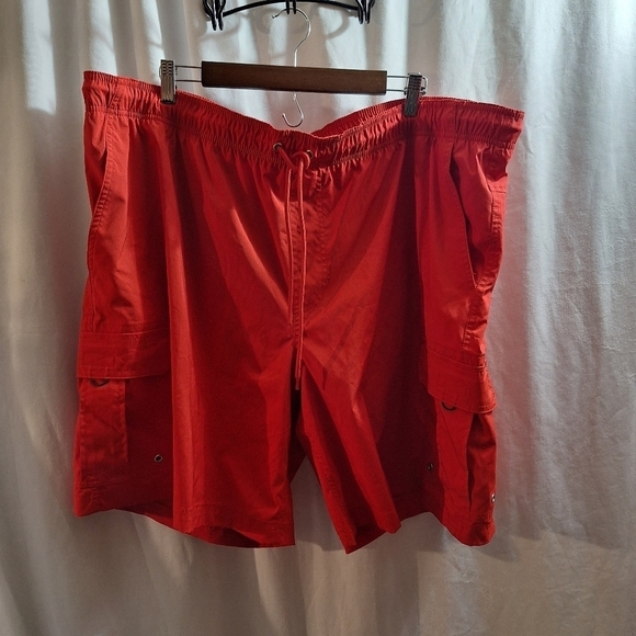 George Other - George Men's red swimming trunks 3XL
